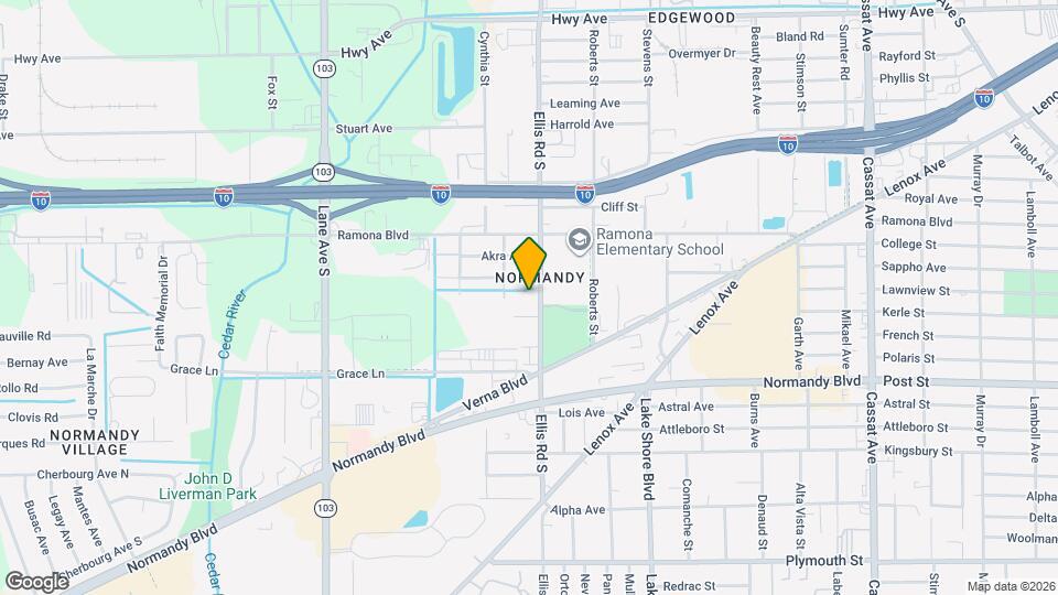 758 Ellis Rd S Map and Location Details
