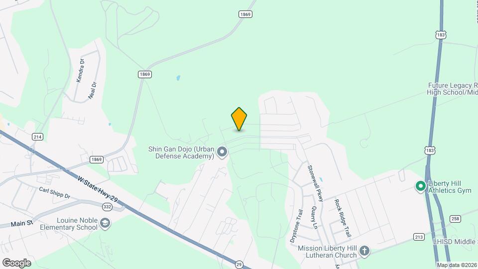 848 Long Run Map and Location Details