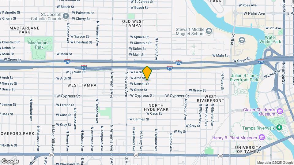 1927 W Nassau St Map and Location Details