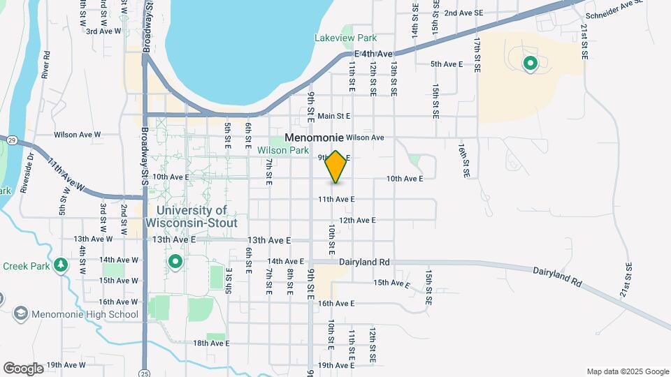 1012 10th St E, Unit 2 Map and Location Details