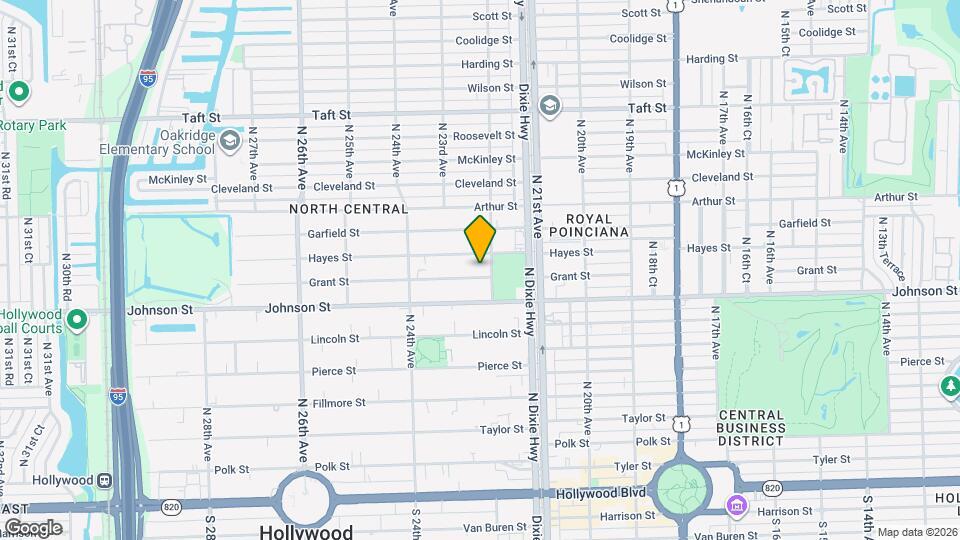 2213 Grant St Map and Location Details