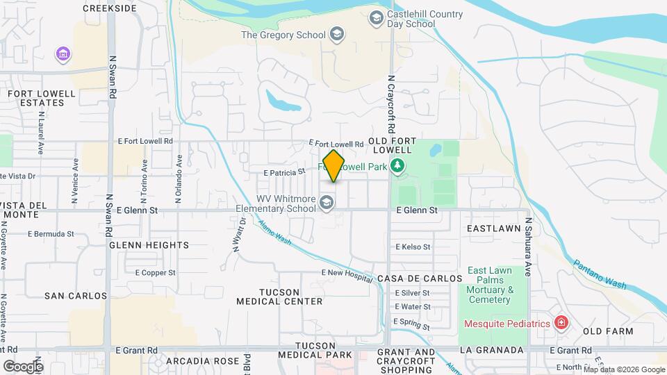 2870 N Beverly Ave Map and Location Details