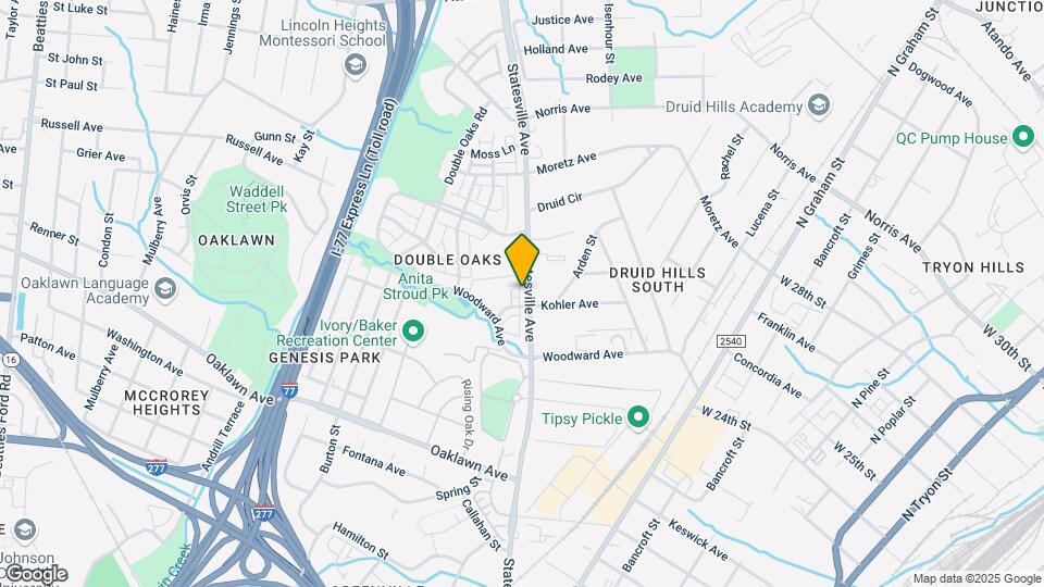 2211 Statesville Ave Map and Location Details