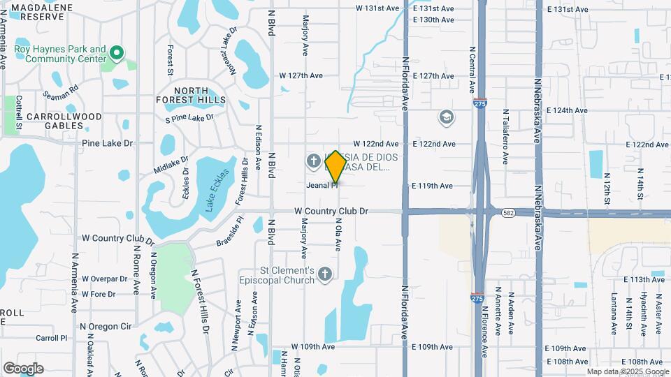 11718 N Ola Ave Map and Location Details