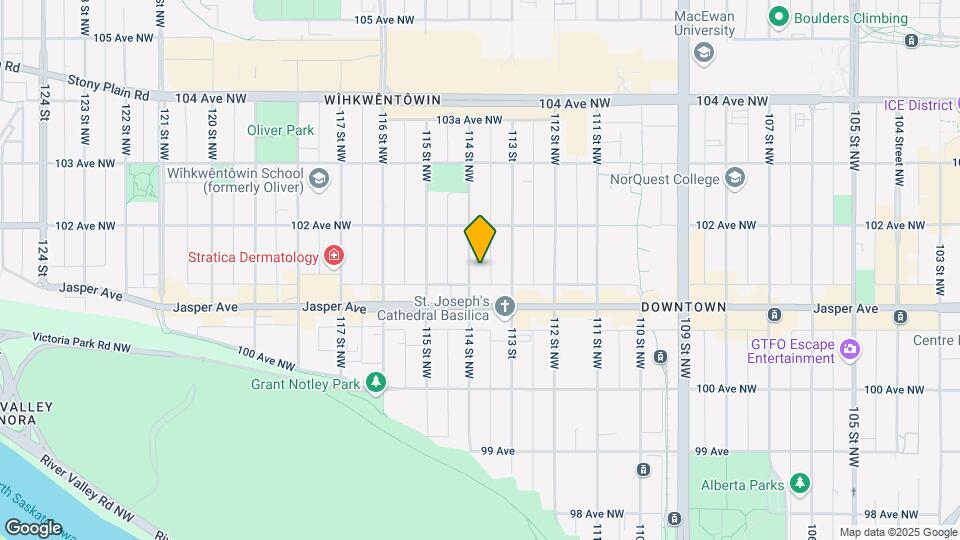 10139 114th St NW Map and Location Details