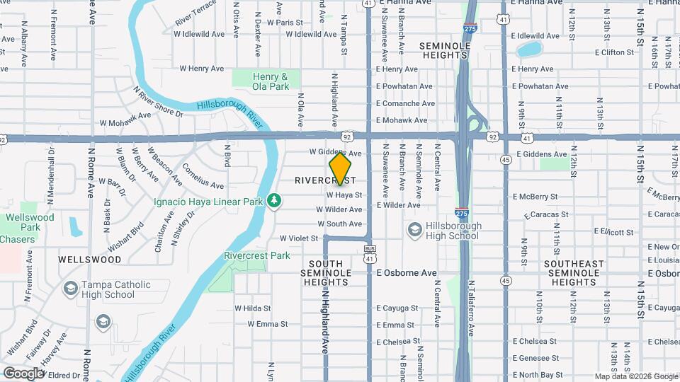 203 W Haya St Map and Location Details