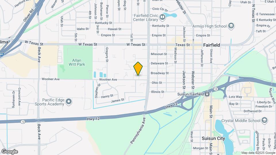 1320 Woolner Ave Map and Location Details