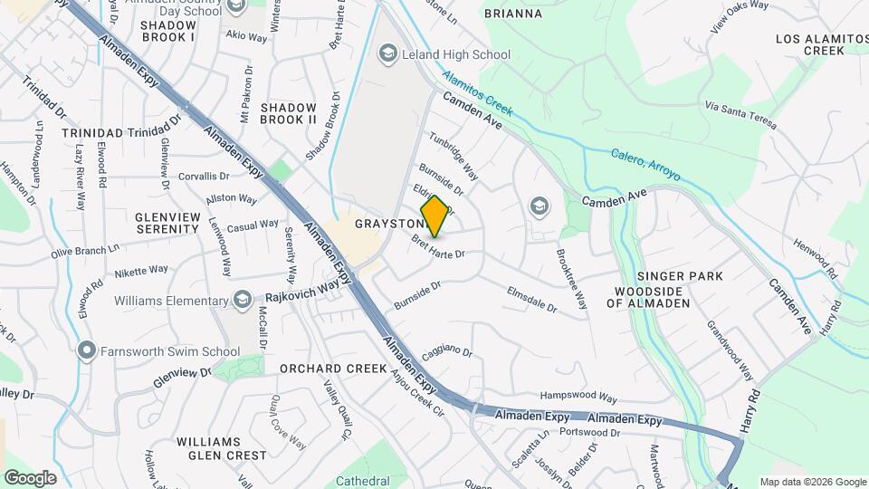 6948 Bret Harte Dr Map and Location Details