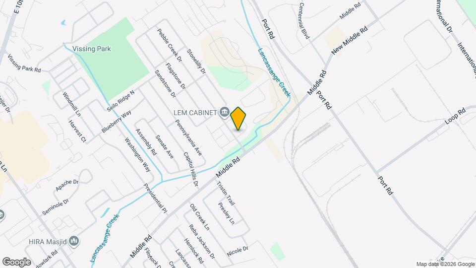 1101 Foghorn Dr Map and Location Details