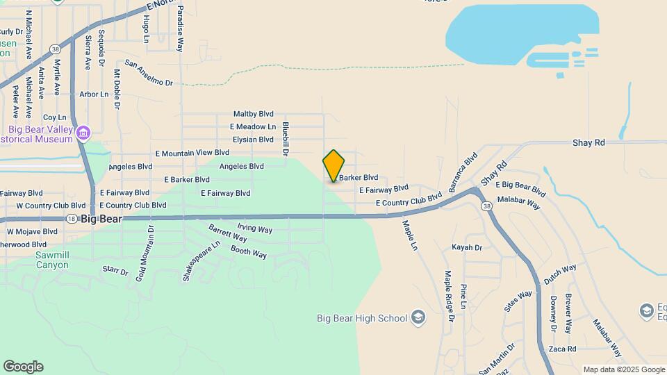 813 E Fairway Blvd Map and Location Details