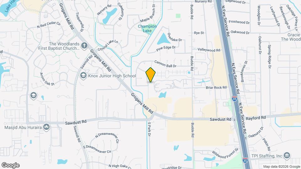 25402 Elm Creek Dr Map and Location Details