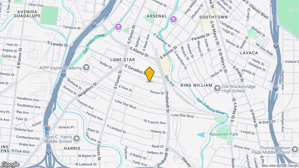 330 Clay Map and Location Details