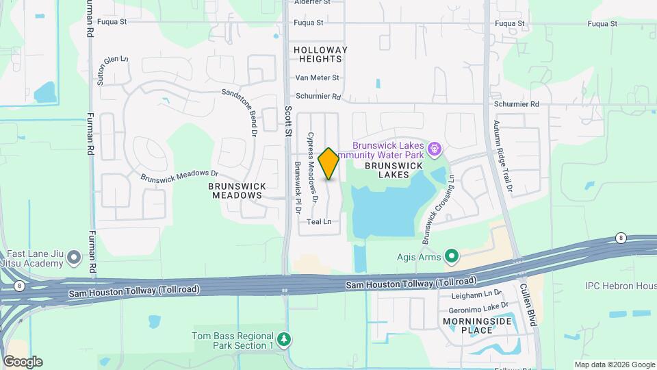 14303 Merganser Dr Map and Location Details