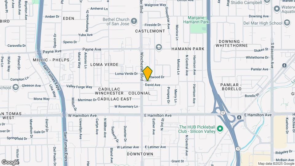 3087 David Ave Mapa y Detalles de la Ubicación