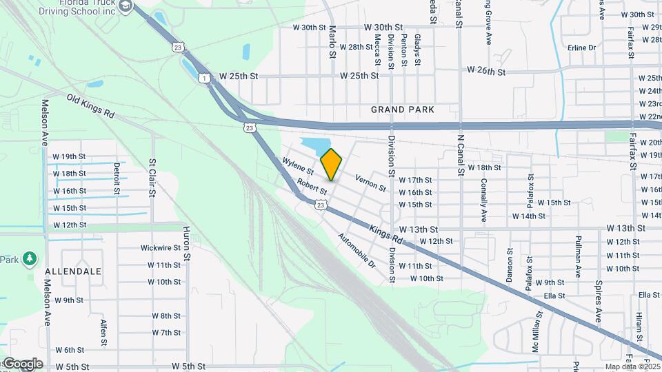 2616 Henrietta St Map and Location Details