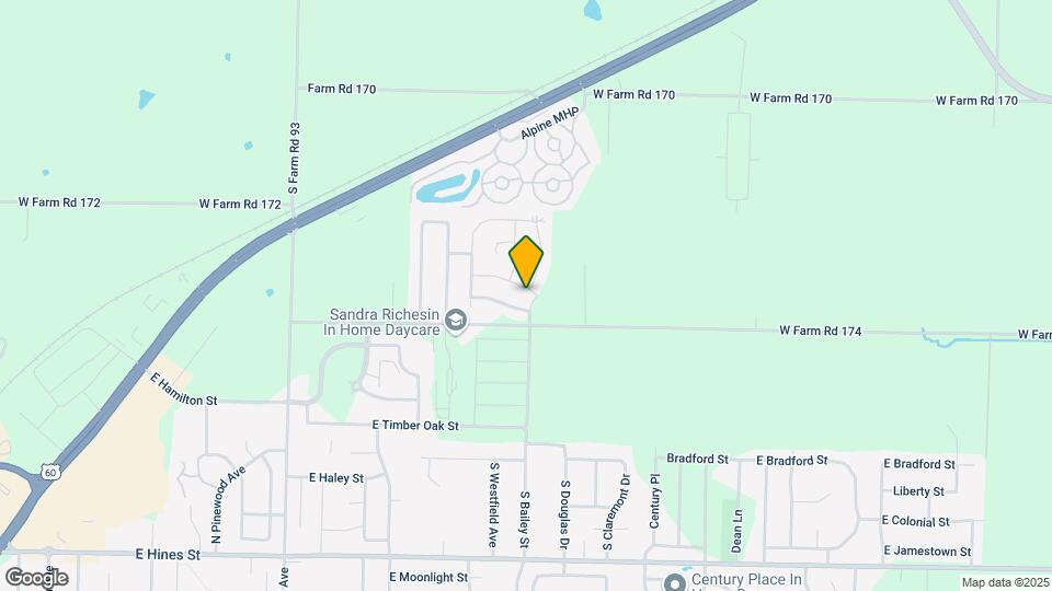 2482 E Prairie Ridge St Map and Location Details