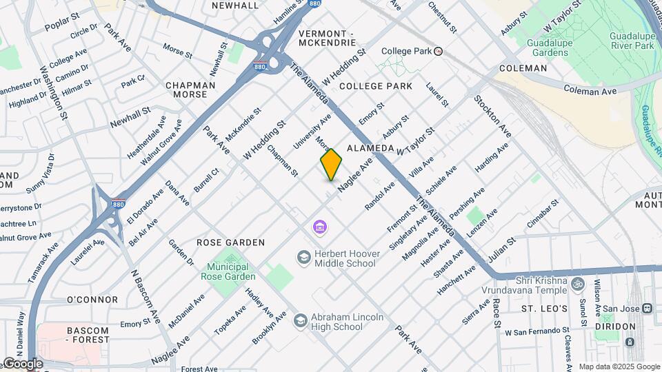 721 Emerson Ct Map and Location Details