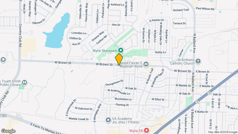 706 Gateway Bend Map and Location Details