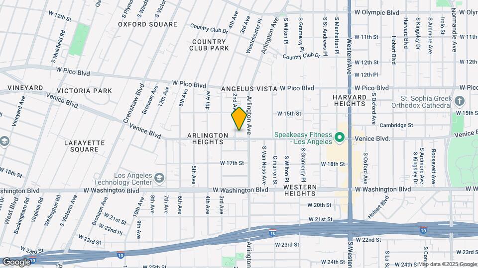 1550 2nd Ave Mapa y Detalles de la Ubicación