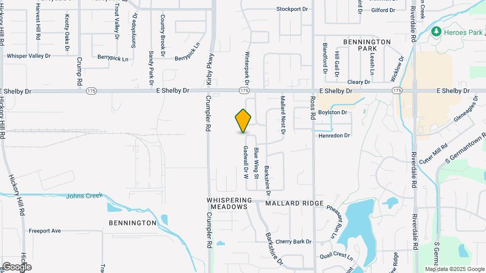 4805 Gadwall Dr W Map and Location Details