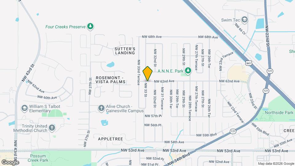 6133 NW 33 St Map and Location Details