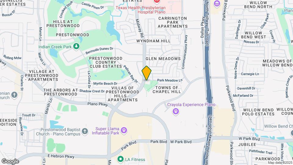 6328 Park Meadow Ln Map and Location Details