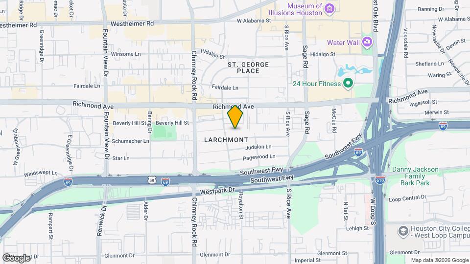 5429 Lincrest Ln Map and Location Details