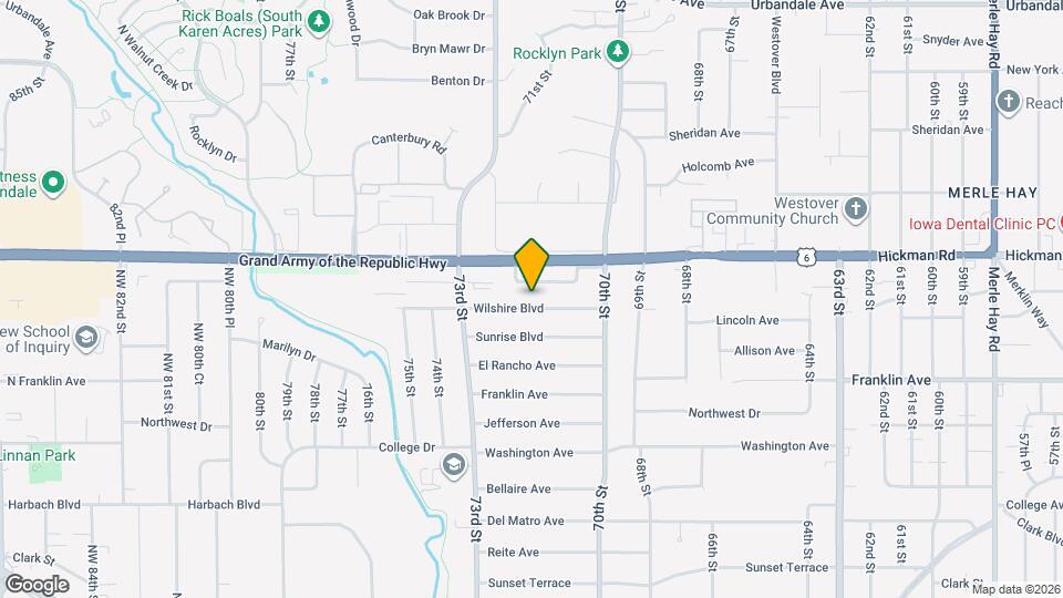 7137 Wilshire Blvd Mapa y Detalles de la Ubicación