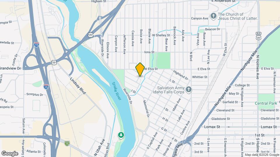 1350 Shipp Ave Map and Location Details