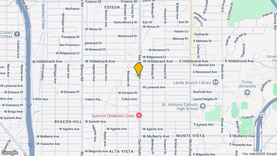 403 W Hollywood Ave Map and Location Details