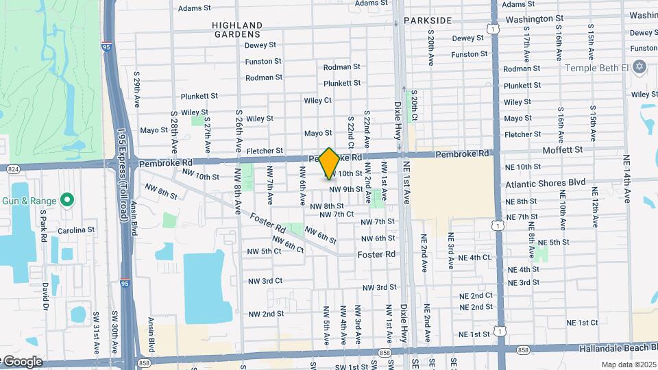 408 NW 9th St Map and Location Details