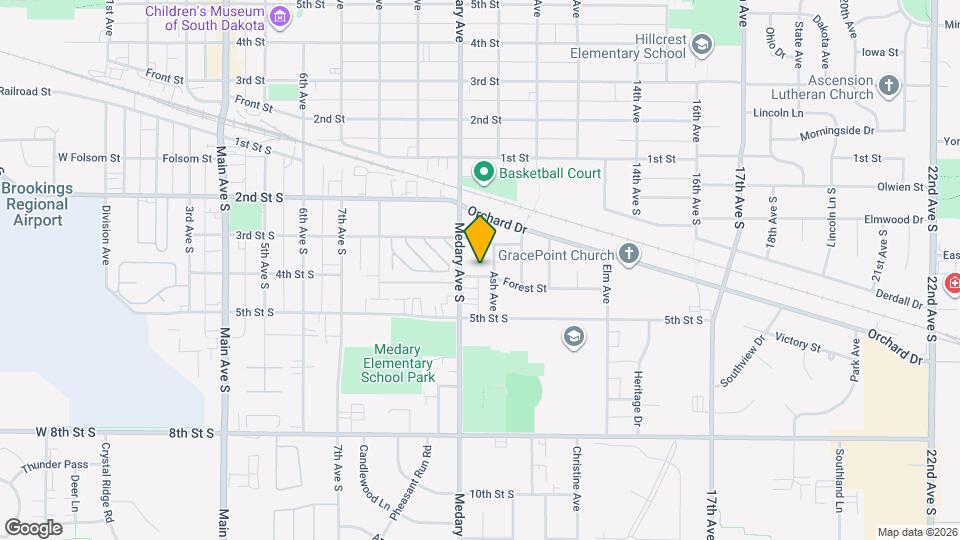 1017 Forest St Mapa y Detalles de la Ubicación