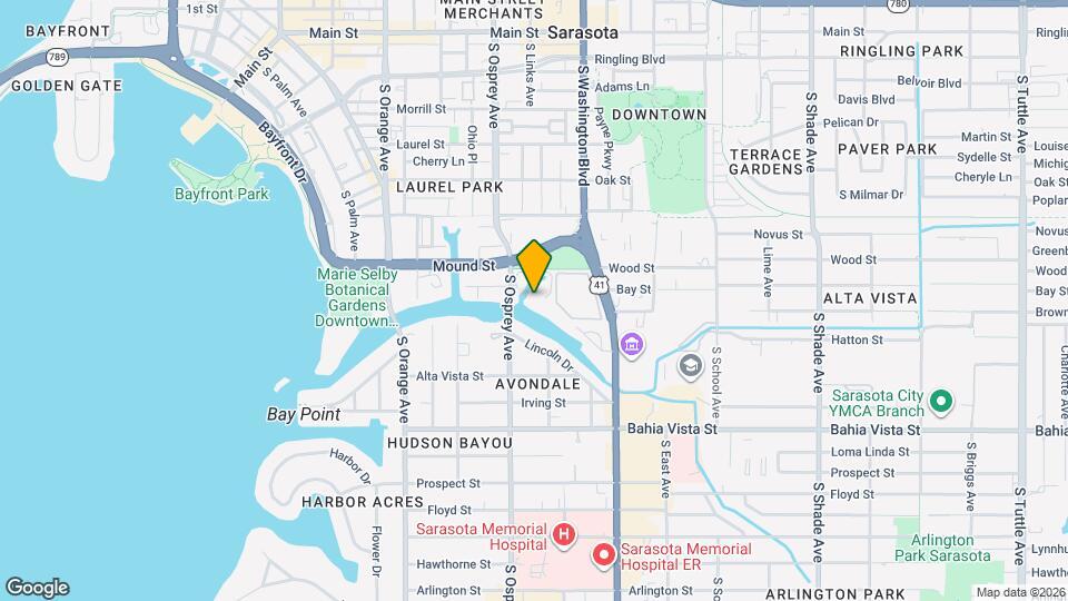 835 S Osprey Ave, Unit 411 Map and Location Details