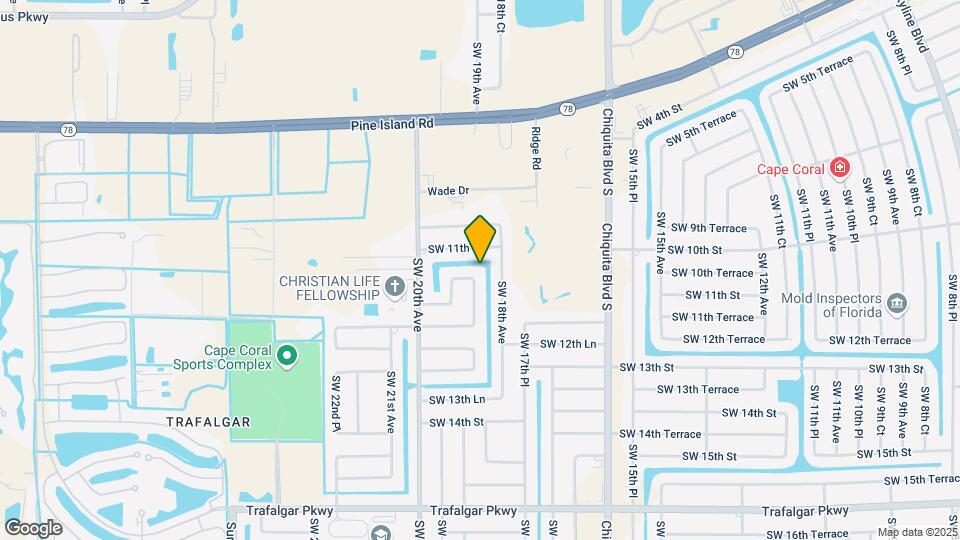 1817 SW 11th Terrace Map and Location Details