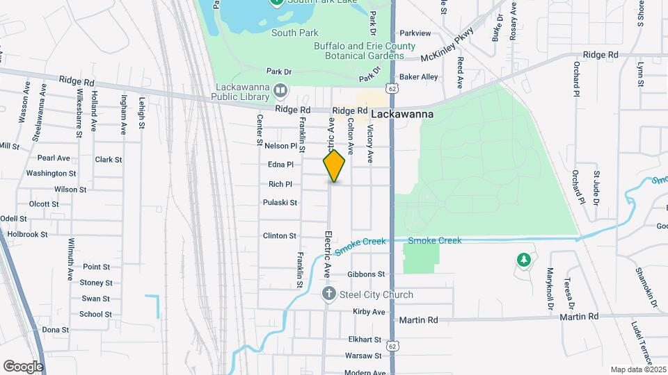 1356 Electric Ave Map and Location Details
