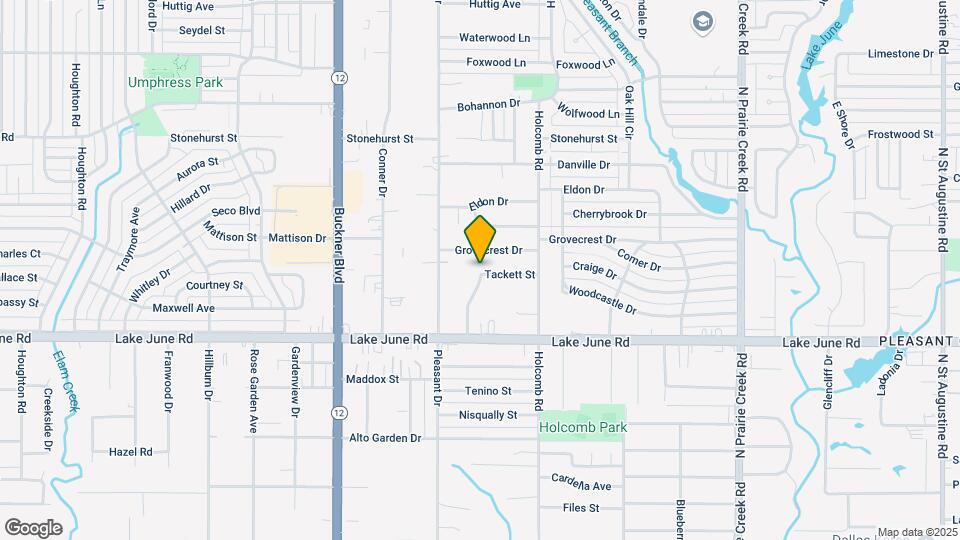 8403 Tackett St Map and Location Details