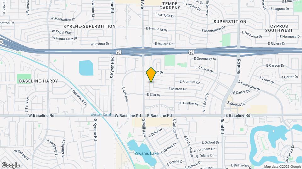 4718 S Grandview Ave Mapa y Detalles de la Ubicación