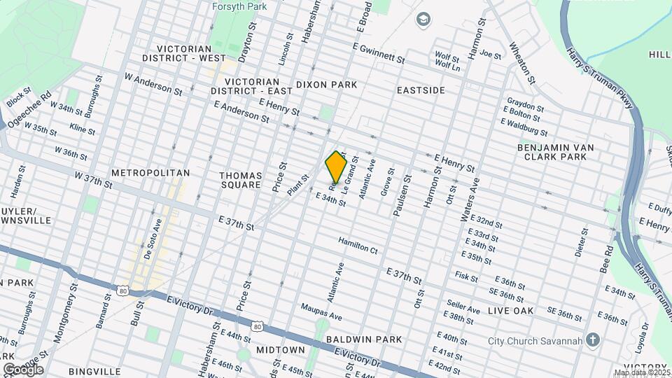 1702 Reynolds St Map and Location Details