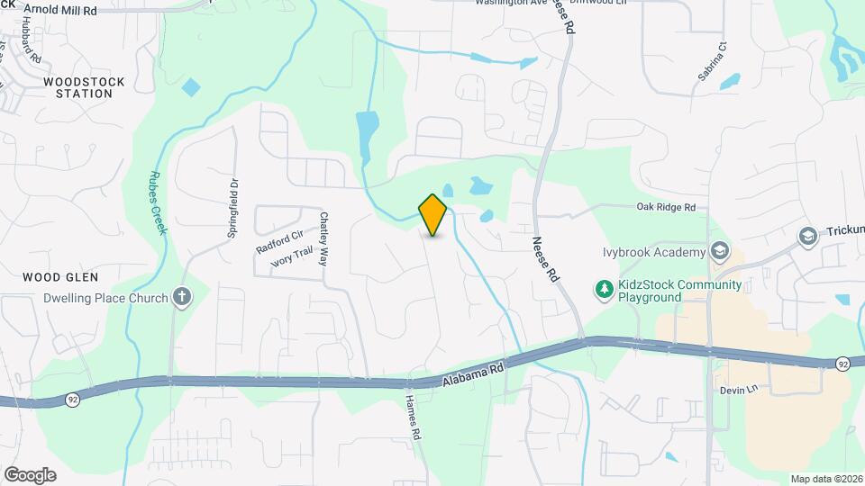 136 Creekview Dr Map and Location Details