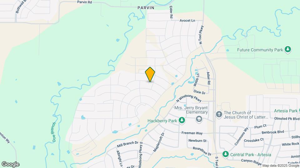 4221 Sandhills Ln Map and Location Details
