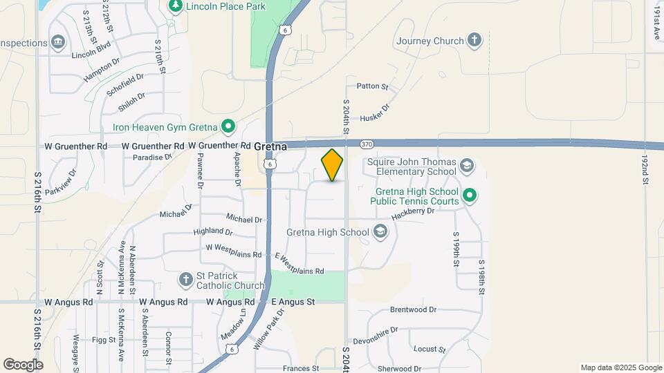 221 E Glenmore Dr Map and Location Details