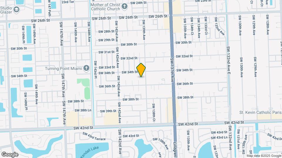 3511 SW 139th Ct Map and Location Details
