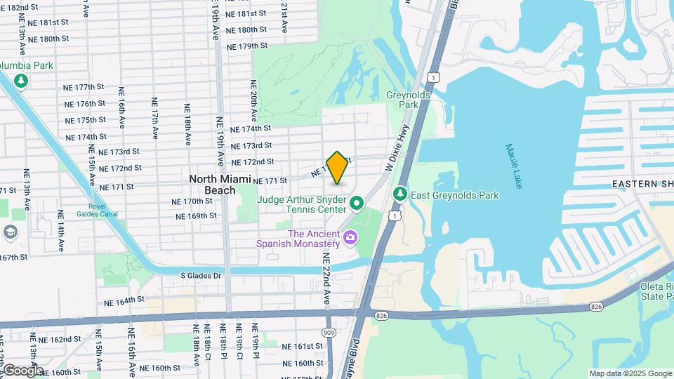 2231 NE 170th St Map and Location Details