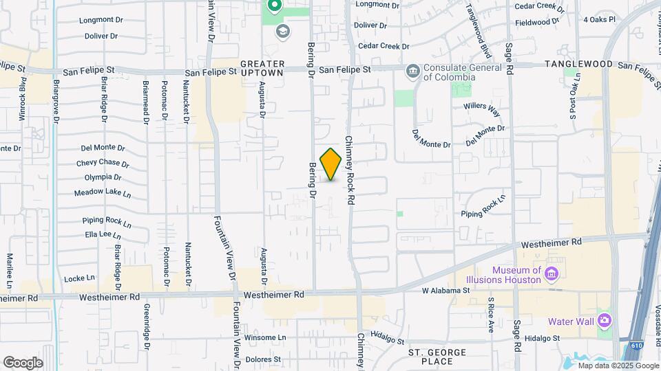 2333 Bering Dr Map and Location Details