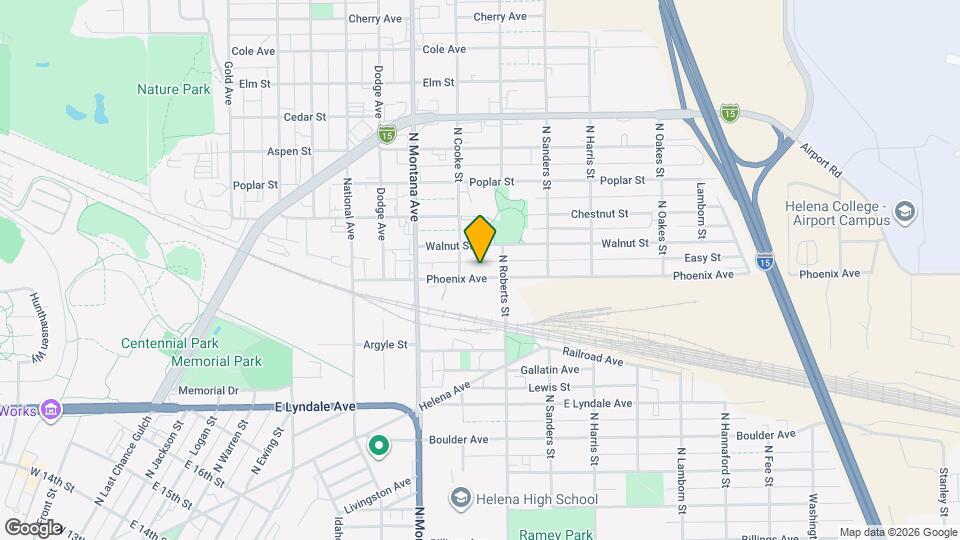 1312 Phoenix Ave Map and Location Details