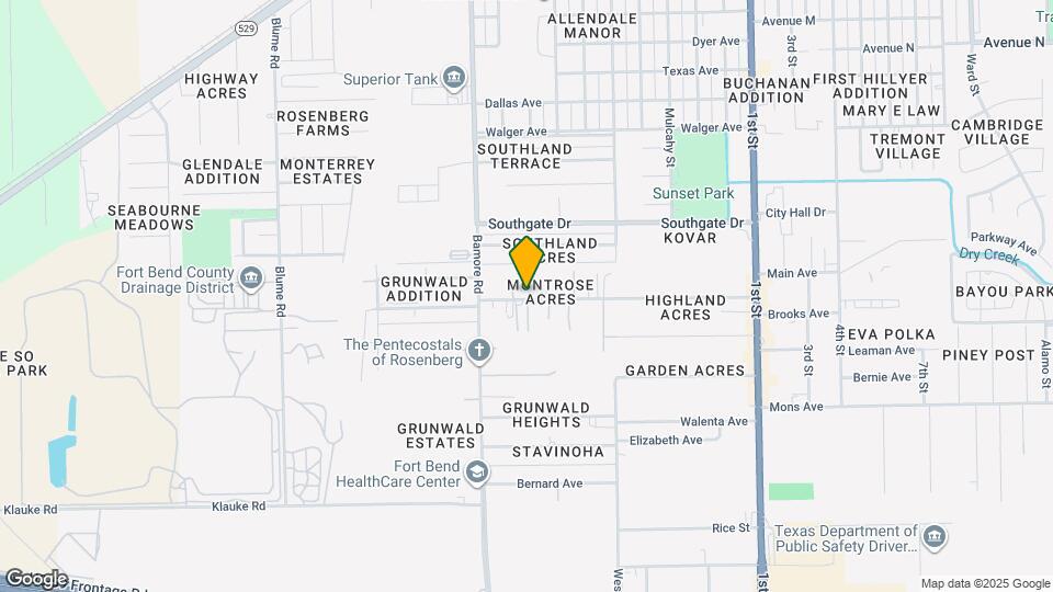 919 Brooks Ave Map and Location Details