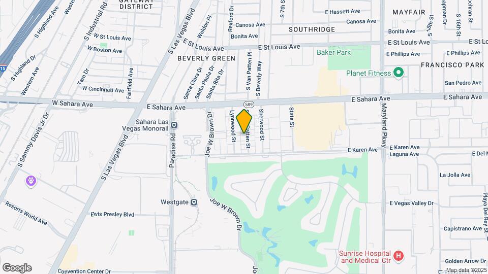 2625 Van Patten St Mapa y Detalles de la Ubicación