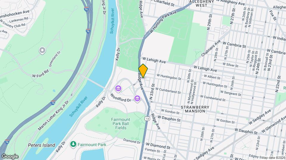 3431 Ridge Ave Map and Location Details