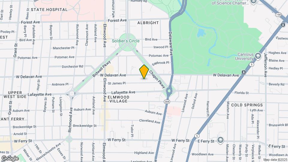 61 St James Pl Mapa y Detalles de la Ubicación