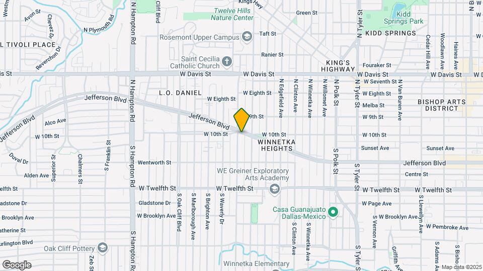 104 S Rosemont Ave Map and Location Details